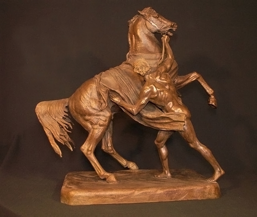 Статуя «Возничий лошадью».